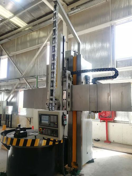 Torno de torneamento vertical CNC de alta precisão