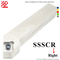 SSSCR1212H09 SSSCR1616H09 SSSCR2020K12 SSSCR2525M12 Suporte para ferramenta de torneamento externo CNC