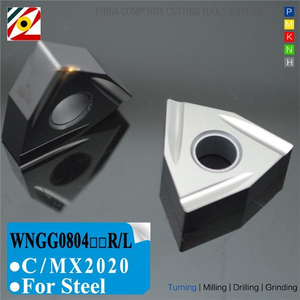 WNGG080402 WNGG080404 Inserções de Metal Duro