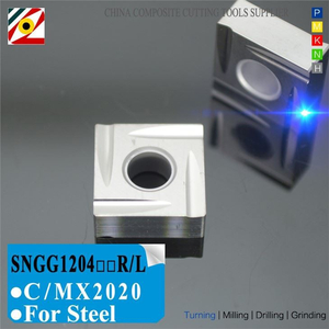 SNGG120402 SNGG120404 Inserções de Torneamento