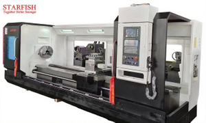 Máquina de torno CNC horizontal