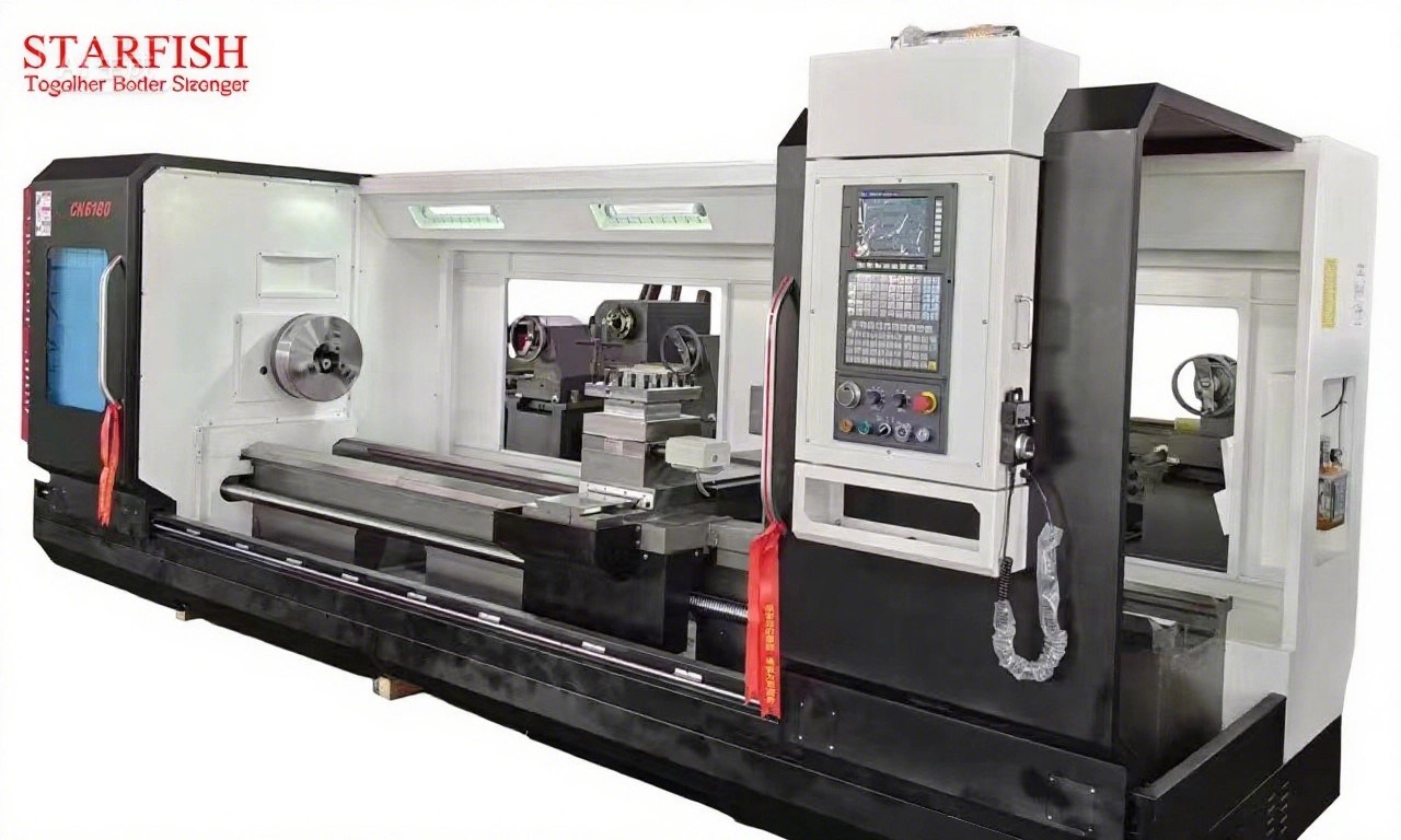 Máquina de torno CNC horizontal