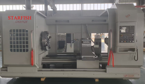 Torno de cama plana CNC balanço sobre a cama: 1250-2000mm