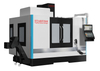 Centro de usinagem vertical CNC de 3 eixos, 4 eixos e 5 eixos