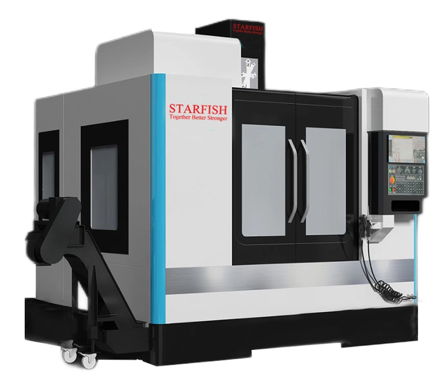 Centro de usinagem vertical CNC de 3 eixos, 4 eixos e 5 eixos VMC-850HL VMC-855HL