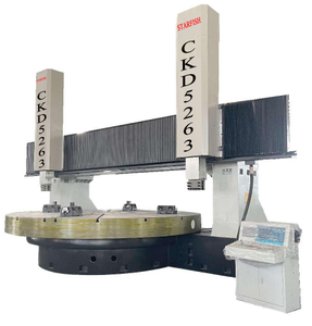 Máquina de torno vertical CNC de coluna dupla